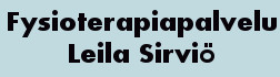 Fysioterapiapalvelu Leila Sirviö logo
